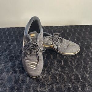 Nike Men’s Free Run Black & Metallic Gold Limited Ed. Size 9